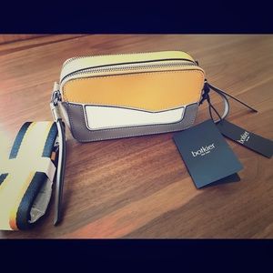 Botkier Truffle Colorblock Cobble Hill Fanny Pack